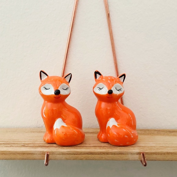 Fox Salt and Pepper Shaker Set - Picture 4 of 5